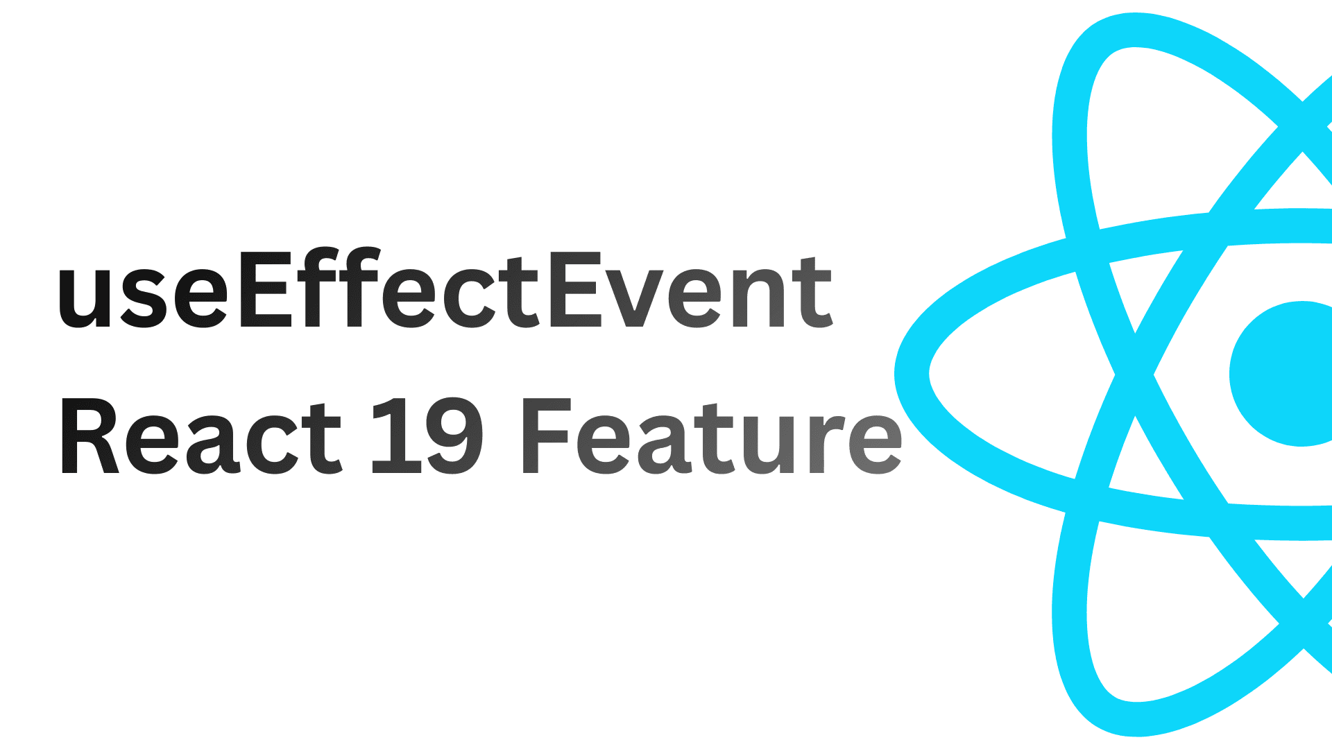 useEffectEvent Hook - React's new hook img